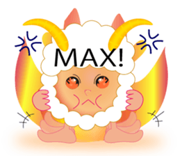 Cute Sheep Onion and Carrot-boy sticker #3896194