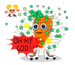 Cute Sheep Onion and Carrot-boy sticker #3896200