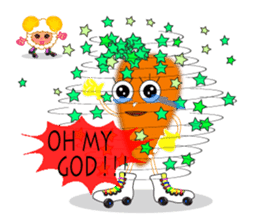 Cute Sheep Onion and Carrot-boy sticker #3896200