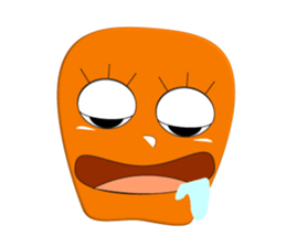 Cute Sheep Onion and Carrot-boy sticker #3896204