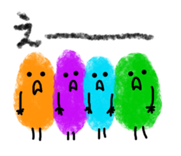 Crayon seven sticker #3896208