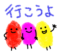 Crayon seven sticker #3896210