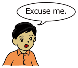 Japanese English textbook sticker #3896293