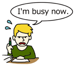 Japanese English textbook sticker #3896297