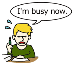 Japanese English textbook sticker #3896297