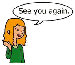 Japanese English textbook sticker #3896301