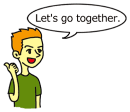 Japanese English textbook sticker #3896302