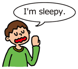 Japanese English textbook sticker #3896303