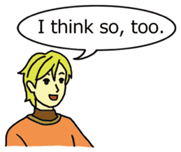 Japanese English textbook sticker #3896307