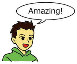 Japanese English textbook sticker #3896311