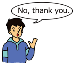 Japanese English textbook sticker #3896316