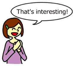 Japanese English textbook sticker #3896317