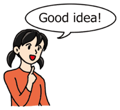 Japanese English textbook sticker #3896319