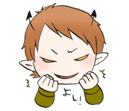 Small devil "Tama-chan" sticker #3897776