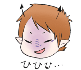 Small devil "Tama-chan" sticker #3897794