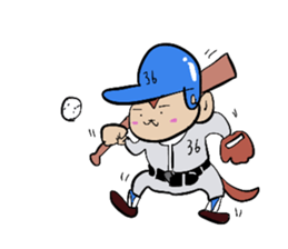 Foot monkey sticker #3897886