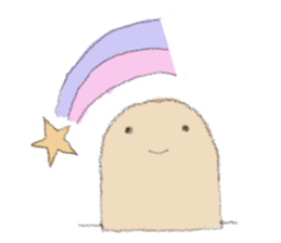 Round and square sticker #3898219