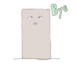 Round and square sticker #3898242