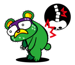 "Herb" daily life sticker of the bear sticker #3898287