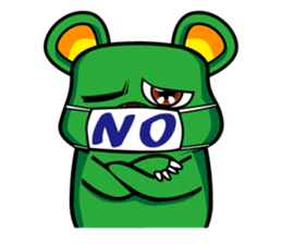 "Herb" daily life sticker of the bear sticker #3898289