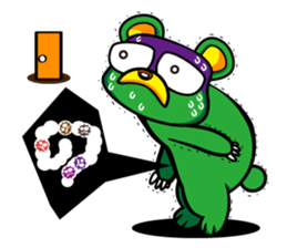 "Herb" daily life sticker of the bear sticker #3898291