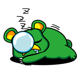 "Herb" daily life sticker of the bear sticker #3898303