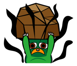 "Herb" daily life sticker of the bear sticker #3898304