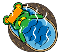 "Herb" daily life sticker of the bear sticker #3898306