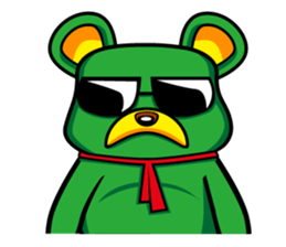 "Herb" daily life sticker of the bear sticker #3898310