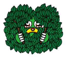 "Herb" daily life sticker of the bear sticker #3898311