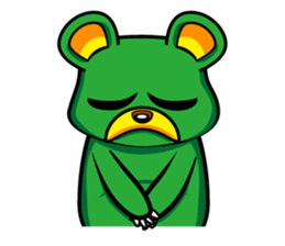 "Herb" daily life sticker of the bear sticker #3898313