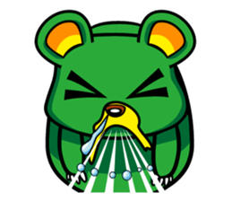 "Herb" daily life sticker of the bear sticker #3898314