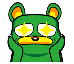 "Herb" daily life sticker of the bear sticker #3898326