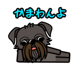 iinu - Belgian Griffon sticker #3898572