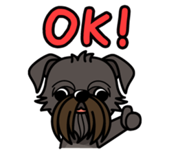 iinu - Belgian Griffon sticker #3898578