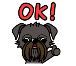 iinu - Belgian Griffon sticker #3898578