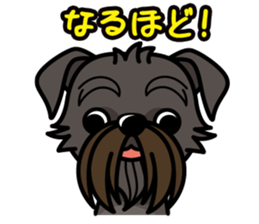 iinu - Belgian Griffon sticker #3898583