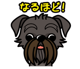 iinu - Belgian Griffon sticker #3898583