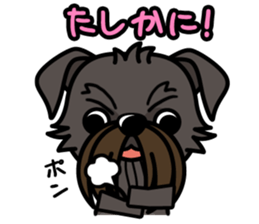 iinu - Belgian Griffon sticker #3898584