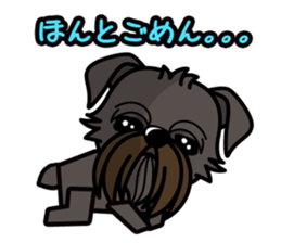 iinu - Belgian Griffon sticker #3898604