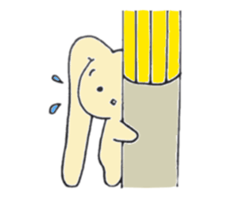 Lop of the rabbit sticker #3898824