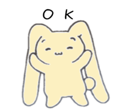 Lop of the rabbit sticker #3898841