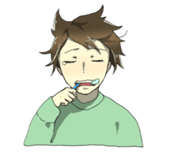 Daily Lives of High School Boys sticker #3899153