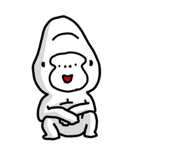 Kansai dialect gorilla 2 sticker #3899483