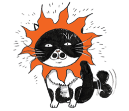 Male Cat Kazuo  Nakamura sticker #3899887