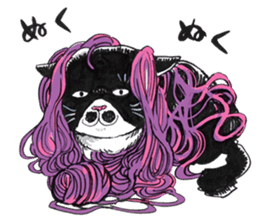 Male Cat Kazuo  Nakamura sticker #3899888