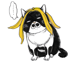 Male Cat Kazuo Nakamura sticker #3899892