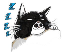 Male Cat Kazuo Nakamura sticker #3899895