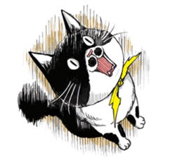 Male Cat Kazuo Nakamura sticker #3899898