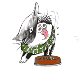 Male Cat Kazuo Nakamura sticker #3899903